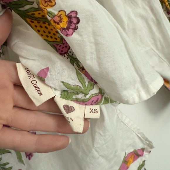 Alix Of Bohemia Willa Fleur Tie Shirt - Picture 7 of 8